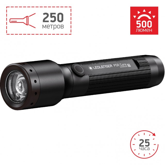Cветодиодный фонарь LED LENSER P5R CORE 502178